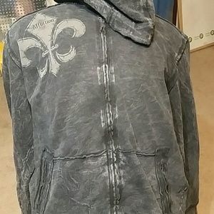 Affliction Zip Hoodie 2XL